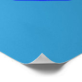 Shark Waves Poster (Ecke)