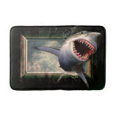 shark week bite nautical marine bathroom rug mat badematte (Vorderseite)