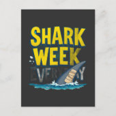 Shark Week Täglich Postkarte (Vorderseite)