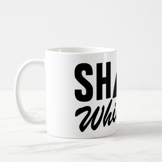 Shark Whisperer-Tasse für Taucher Kaffeetasse (Links)