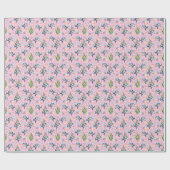 Shark Wrapping Paper in Pink Geschenkpapier (Flach)