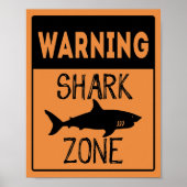 Shark Zone Poster (Vorne)