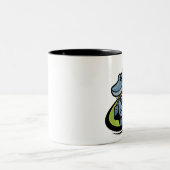 shark zweifarbige tasse (Mittel)