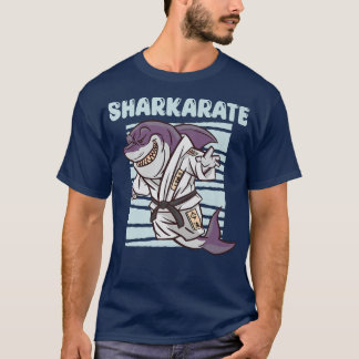 Sharkarate Funny Karate Hai Pun Kostümhaie T-Shirt