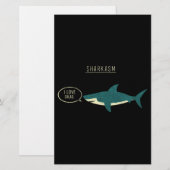 Sharkasm Classic Briefpapier (Vorne/Hinten)