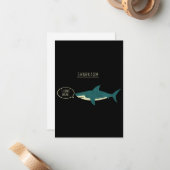 Sharkasm Classic Mitteilungskarte (Vorderseite/Rückseite Beispiel)