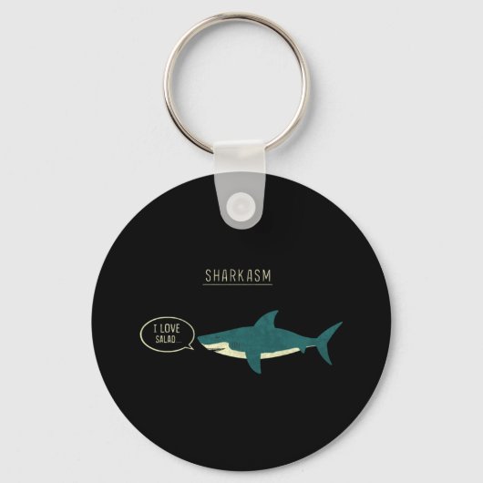 Sharkasm Classic Schlüsselanhänger (Vorderseite)