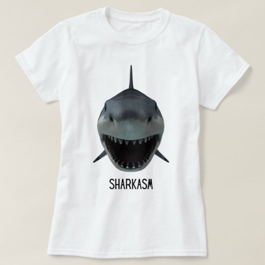 sharkasm T-Shirt (Design vorne)