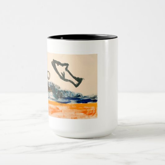 SharkBait Bob Ross Kaffee Tasse (Zentrum)