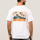 SharkBait Bob Ross T - Shirt (Rückseite)