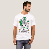 Sharkey Familienwappen T-Shirt (Vorne ganz)