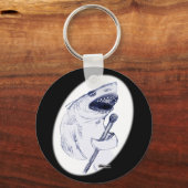 Sharkey Finatra Schlüsselanhänger (Vorderseite)