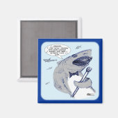 Sharkey Finatra Swimmin' Magnet (Vorderseite/Rückseite)