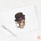 Sharkey Runder Aufkleber (Umschlag)