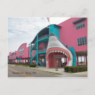 Sharkheads Souvenir Shop - Biloxi MS Postkarte