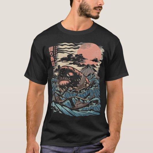 Sharkiri Sushi Freunde Junge T-Shirt (Vorderseite)