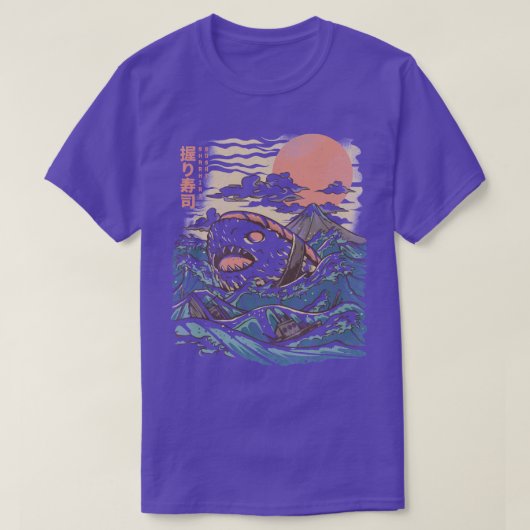 Sharkiri Sushi T-Shirt (Design vorne)