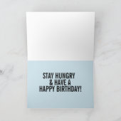 SHARKK FUNNY BIRTHDAY GREETING CARDS KARTE (Innenseite)