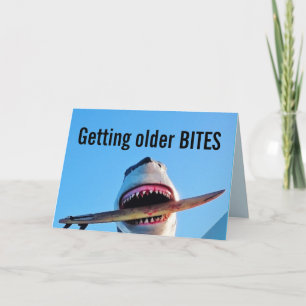 SHARKK FUNNY BIRTHDAY GREETING CARDS KARTE