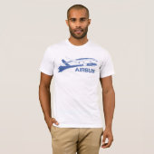 Sharklet Airbus a320 T-Shirt (Vorne ganz)