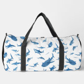 Sharks & Manta Rays|Ocean Art Design Duffle Bag (Vorderseite)