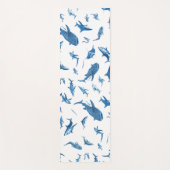 Sharks & Manta Rays|Ocean Art Design Yogamatte (Vorderseite)