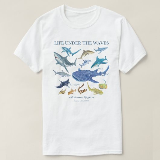 Sharks | Ocean Life T-Shirt (Design vorne)