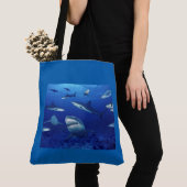 Sharks Tote Bag Tasche (Von Nahem)