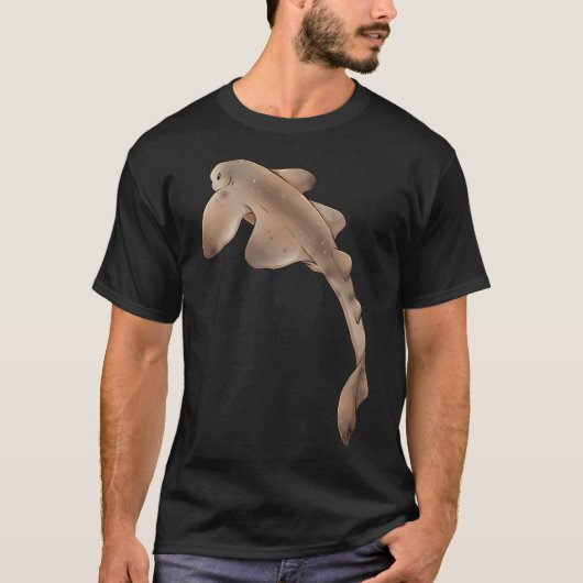 SharkTober Tag 2 Engelshark T-Shirt (Vorderseite)