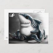 SHARKTOPUS POSTKARTE (Vorne/Hinten)