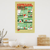 Sharktopus Safety Poster (Küche)