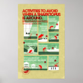 Sharktopus Safety Poster (Vorne)