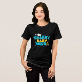 SHARKY BABY MOOD Tri-Blend SHIRT (Vorderseite voll)