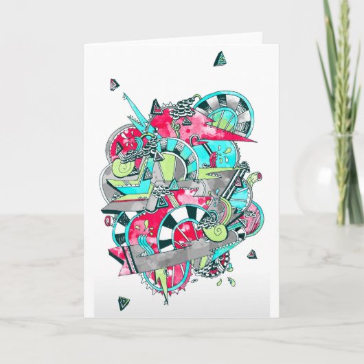 Sharky Card Karte (Vorderseite)