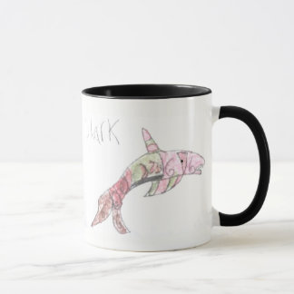 Sharky Haifisch - Kinderhaifisch-Kunst-kombinierte Tasse