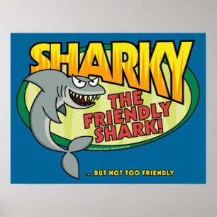 Sharky Plakat