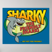 Sharky Poster (Vorne)