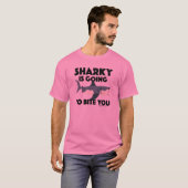 Sharky wird euch beim Design beißen - Männergrunds T-Shirt (Vorne ganz)