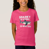 Sharky wird Ihnen Design beibringen - Girls' Fine T-Shirt (Vorderseite)