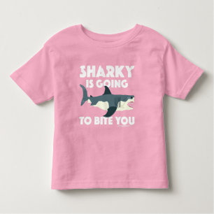 Sharky wird Ihnen Design beibringen - Kleinkind Fi Kleinkind T-shirt