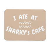 SHARKYs CAFE-Gedenkmagazin Magnet (Horizontal)