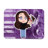 Sharm Choco Chibi Magnet (Horizontal)