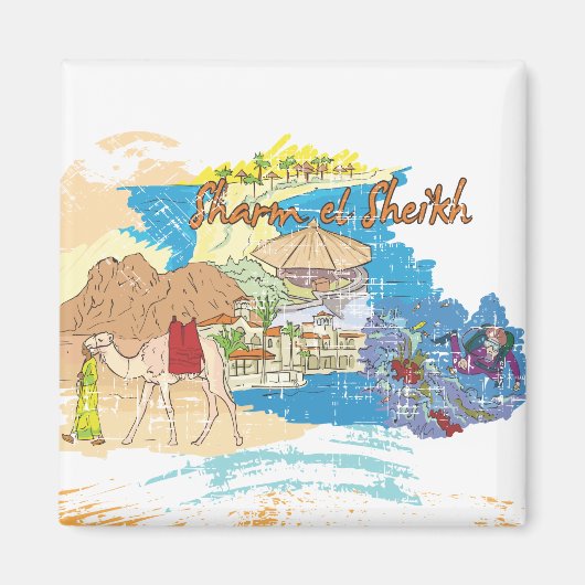 Sharm el Seikh Magnet (Vorne)