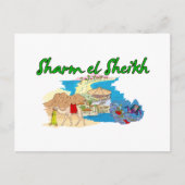 Sharm el Sheik - Ägypten.png Postkarte (Vorderseite)