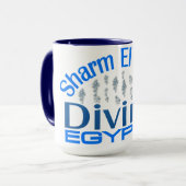 SHARM EL SHEIK Tasse - wählen Sie Stil & Farbe (Vorderseite Links)