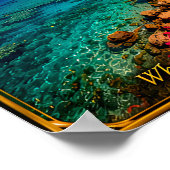 Sharm El Sheikh Ägypten Rotes Meer Poster (Ecke)