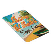 Sharm El Sheikh - Reiseplakat für Ägypten Magnet (Rechte Seite)