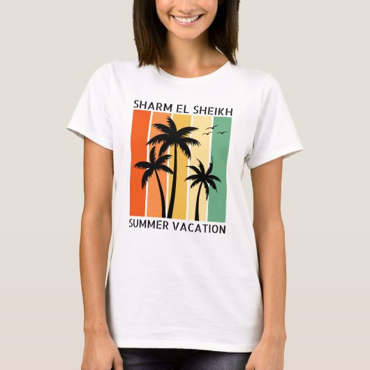 Sharm El Sheikh Summer Vacation T - Shirt (Vorderseite)