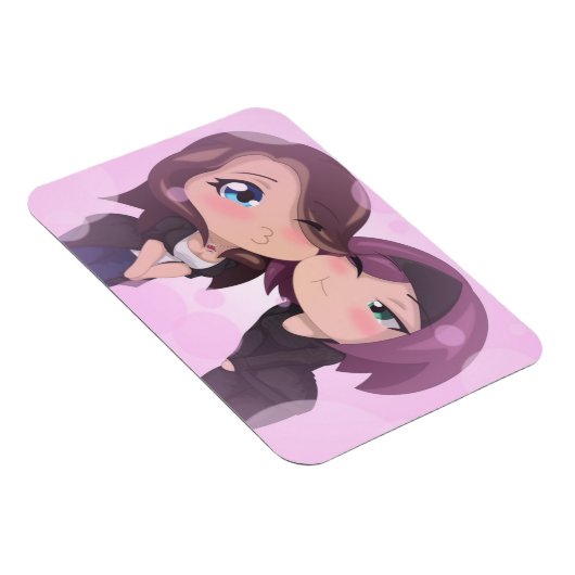 Sharm & Gigi Chibi Magnet (Rechte Seite)
