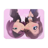 Sharm & Gigi Chibi Magnet (Horizontal)